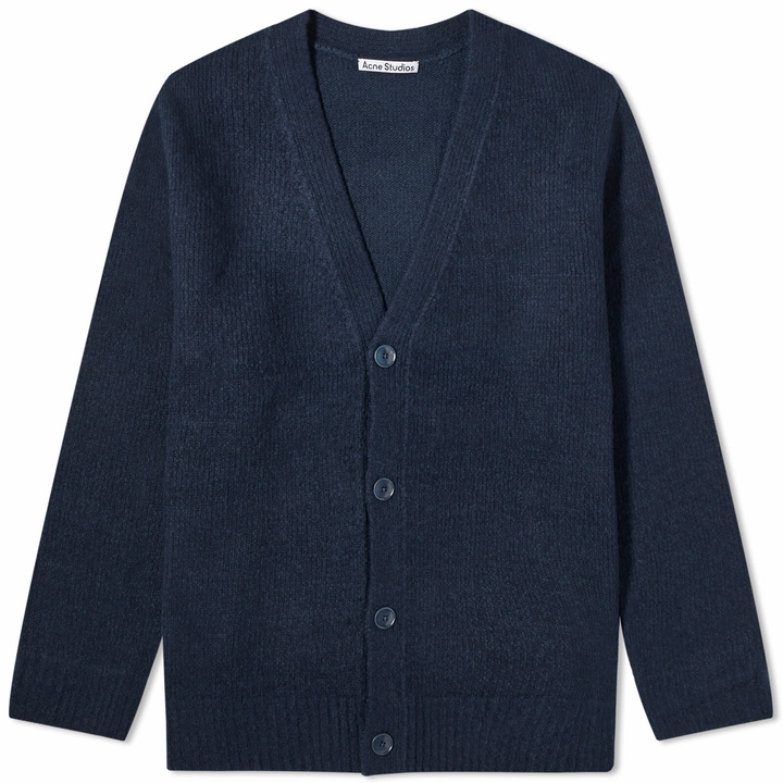 Photo: Acne Studios Men's Korval New Cardigan in Navy