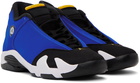 Nike Jordan Blue & Black Air Jordan 14 Retro Sneakers