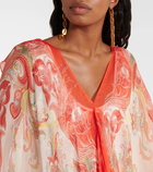 Etro Paisley silk kaftan