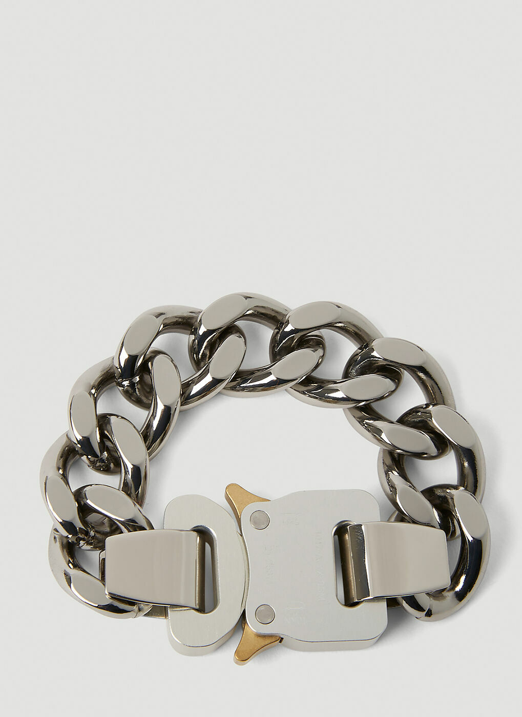 1017 ALYX 9SM - Rollercoaster Buckle Bracelet in Silver 1017 ALYX 9SM