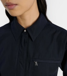Veronica Beard Wilfred technical taffeta shirt