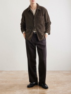 Hartford - Perry Cotton-Corduroy Jacket - Brown