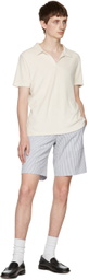 Harmony Blue Cotton Shorts