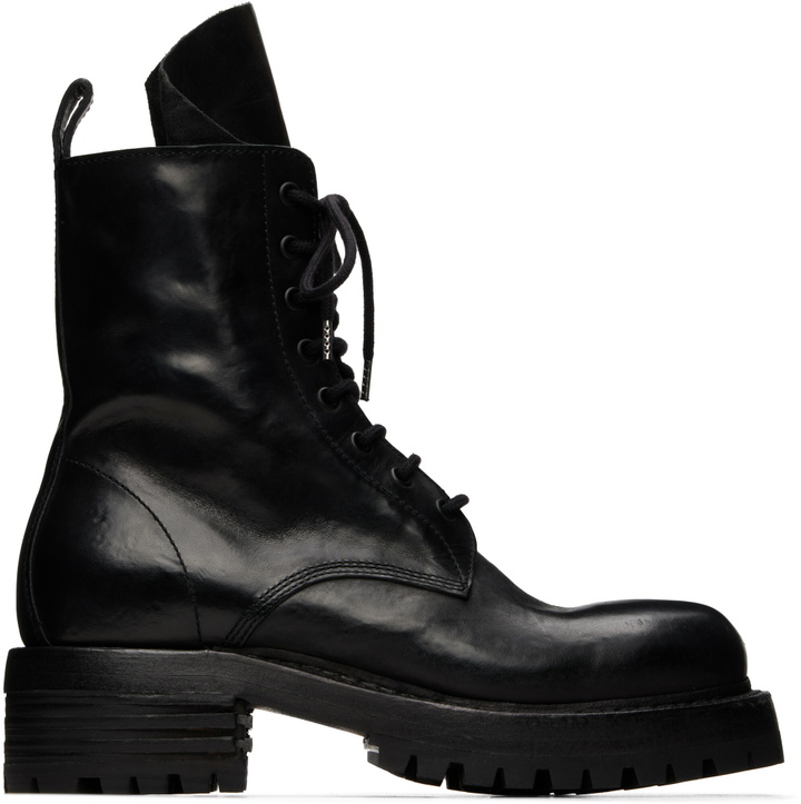 Photo: A DICIANNOVEVENTITRE Black Zac Low Ankle Boots