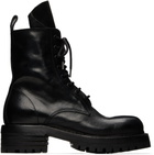 A DICIANNOVEVENTITRE Black Zac Low Ankle Boots