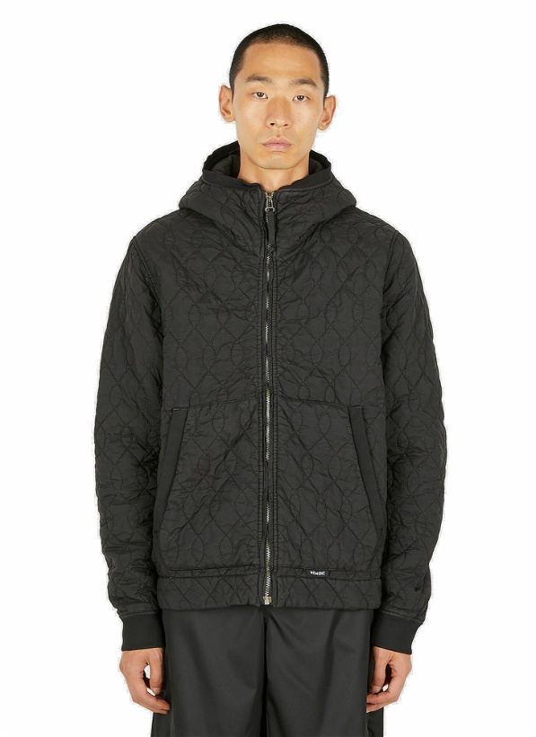 Photo: Taki Quilted Hooded Jacket in Black