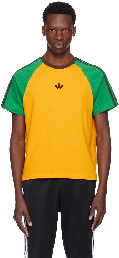 Photo: Wales Bonner Yellow adidas Originals Edition T-Shirt