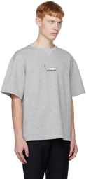 CALVINLUO Gray Graphic T-Shirt