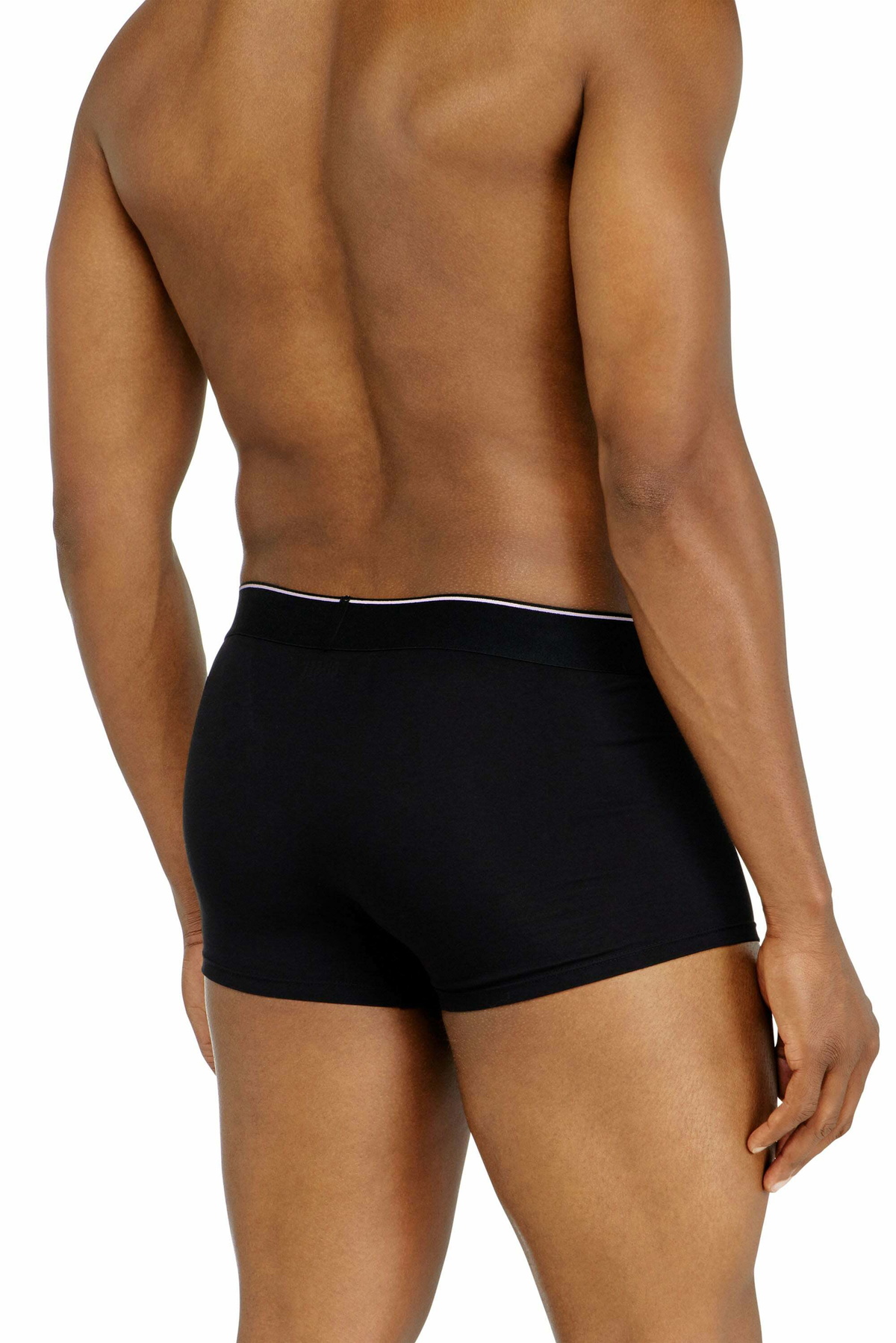 Diesel Three-pack of plain boxer briefs - Trunks Mens in Black