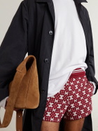 Dries Van Noten - Slim-Fit Jacquard-Knit Shorts - Red