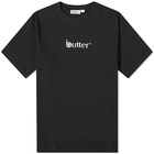 Butter Goods Men's Leaf Classic Logo T-Shirt in Black