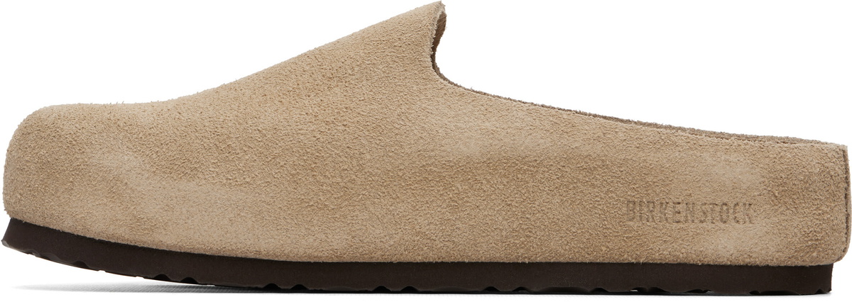 Birkenstock Taupe Regular Amsterdam Wrapped Loafers