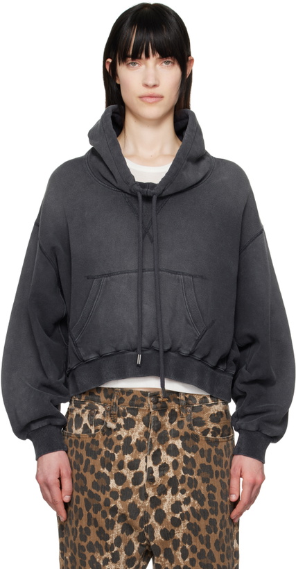 Photo: R13 Navy Balloon Popover Hoodie