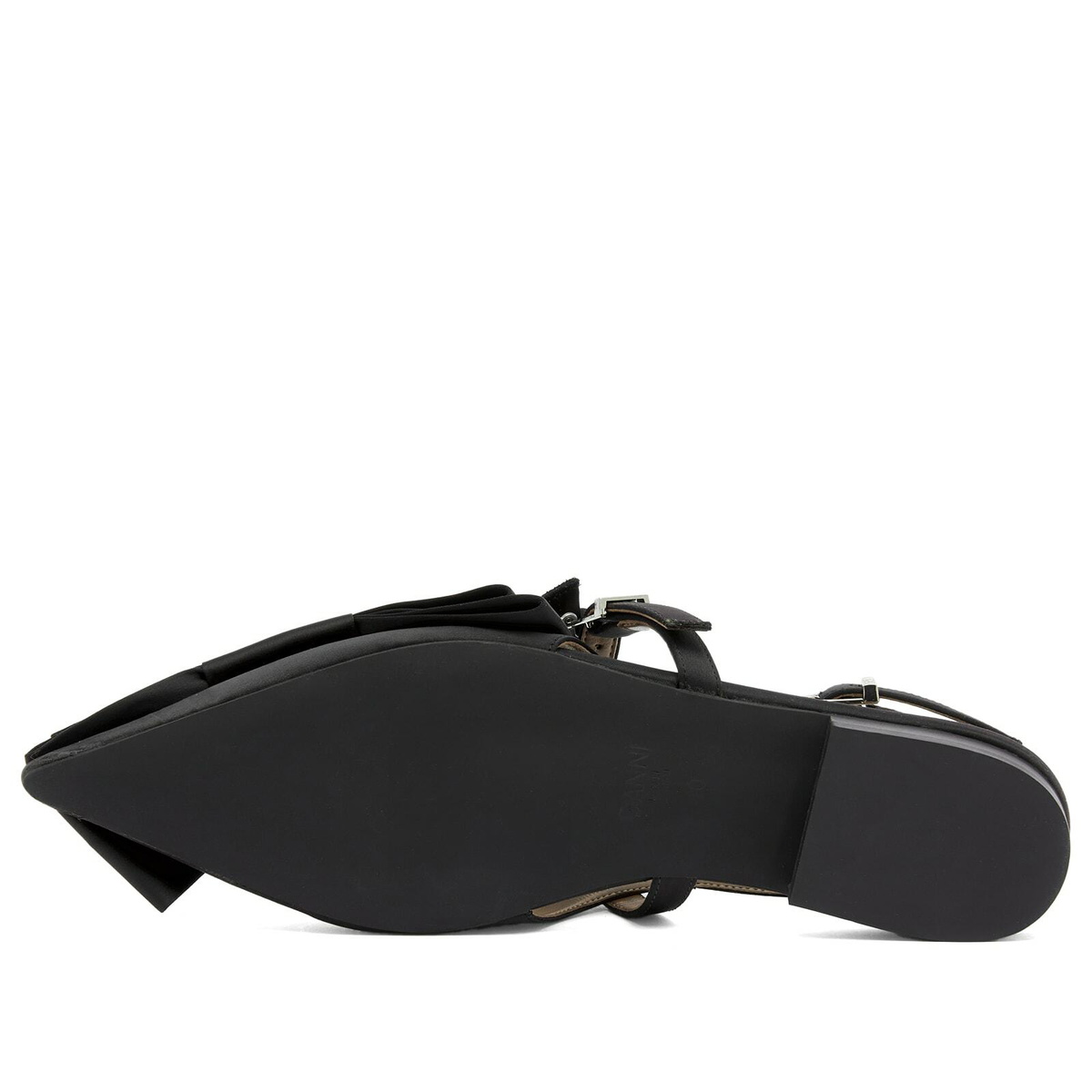 サンダル・ミュール Ganni Big Bow Ballerinas - Ganni - Synthetic - Black GANNI Big Bow Ballerinas - - Synthetic - Black | ShopSimon