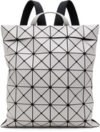 BAO BAO ISSEY MIYAKE Gray Flat Pack Backpack