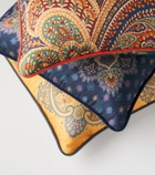 Etro Printed cotton cushion
