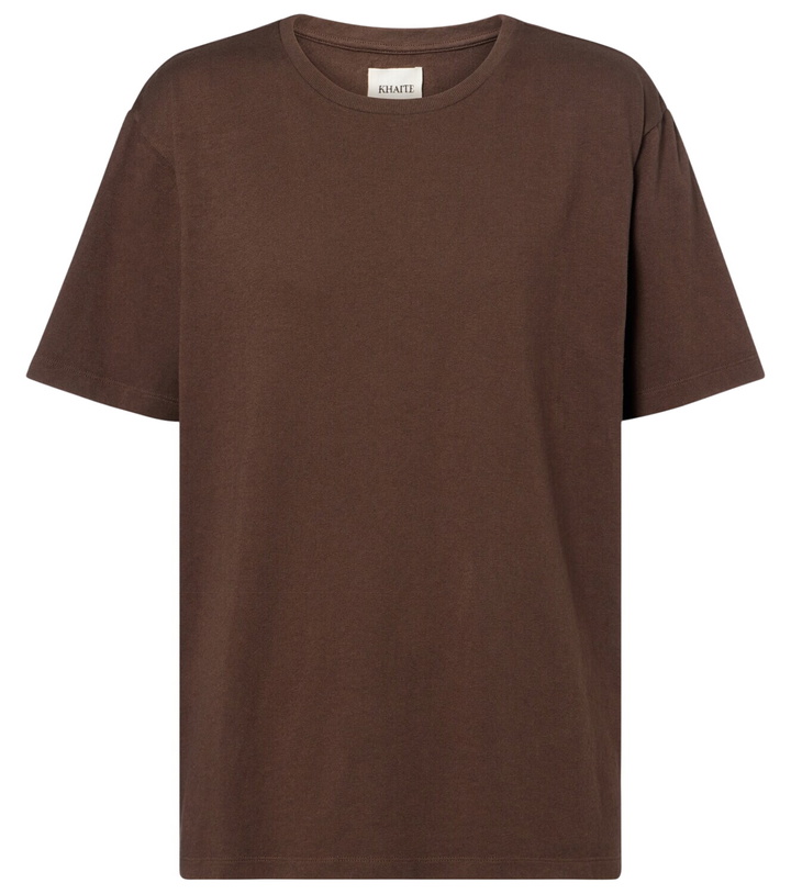 Photo: Khaite Mae cotton jersey T-shirt