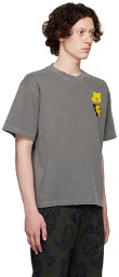 paria /FARZANEH Gray Cotton T-Shirt