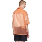 Acne Studios Orange Relovo S Seer Shirt