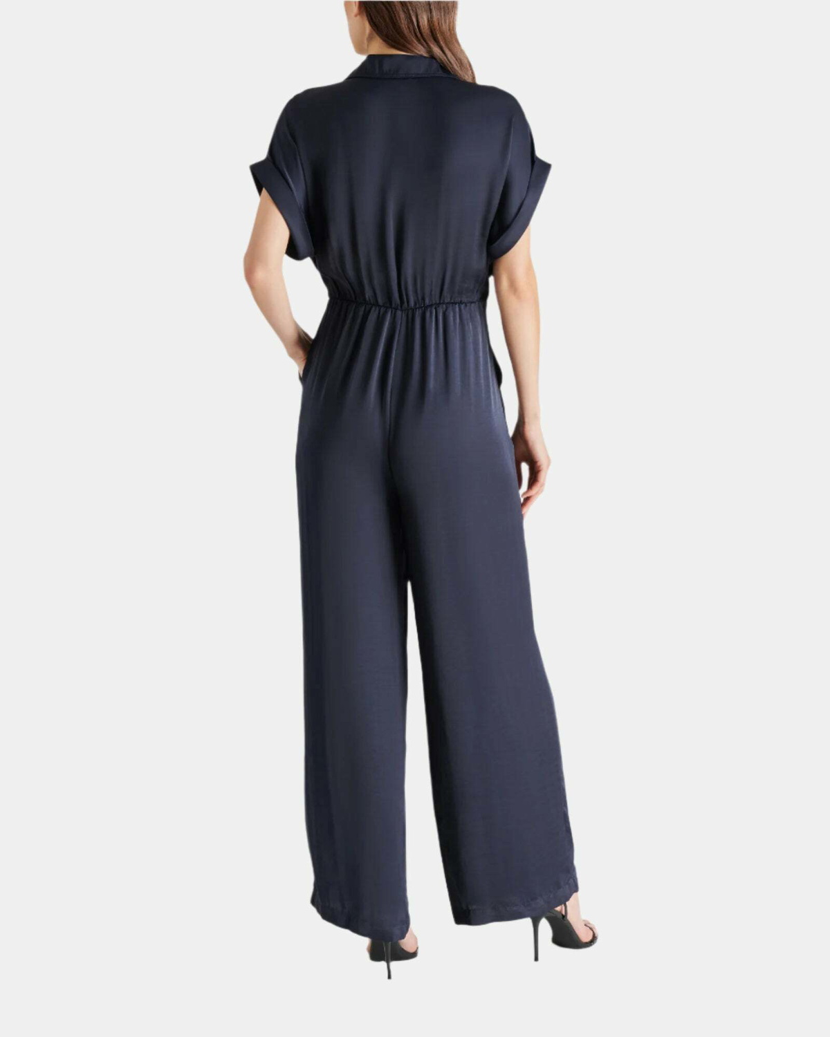 Steve Madden Tori Jumpsuit Dress in Navy