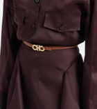 Ferragamo Gancini reversible leather belt