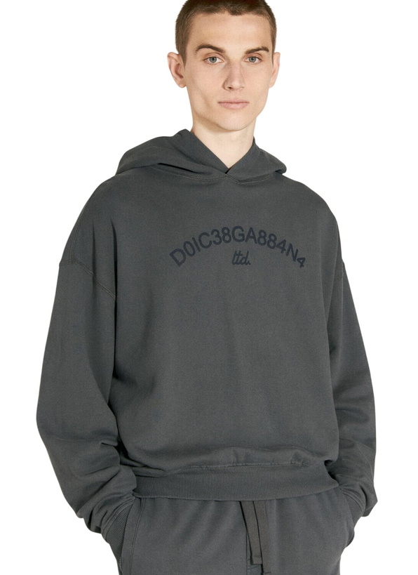 Photo: Dolce & Gabbana Cropped Hooded Sweatshirt