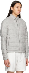 Moncler Gray Acorus Down Jacket