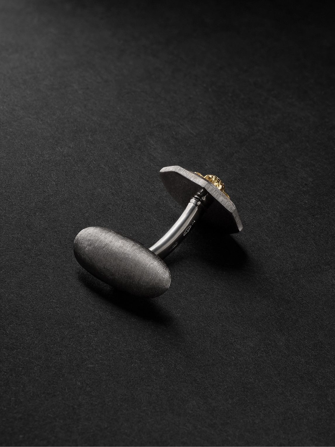 Buccellati - Macri Classica Sterling Silver and 18-Karat Gold Cufflinks
