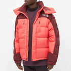 The North Face Men's Himalayan Down Parka Jacket in Paradise Pink/Regal Red