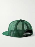 Rhude - Palms St. Barts Logo-Embroidered Twill and Mesh Trucker Cap