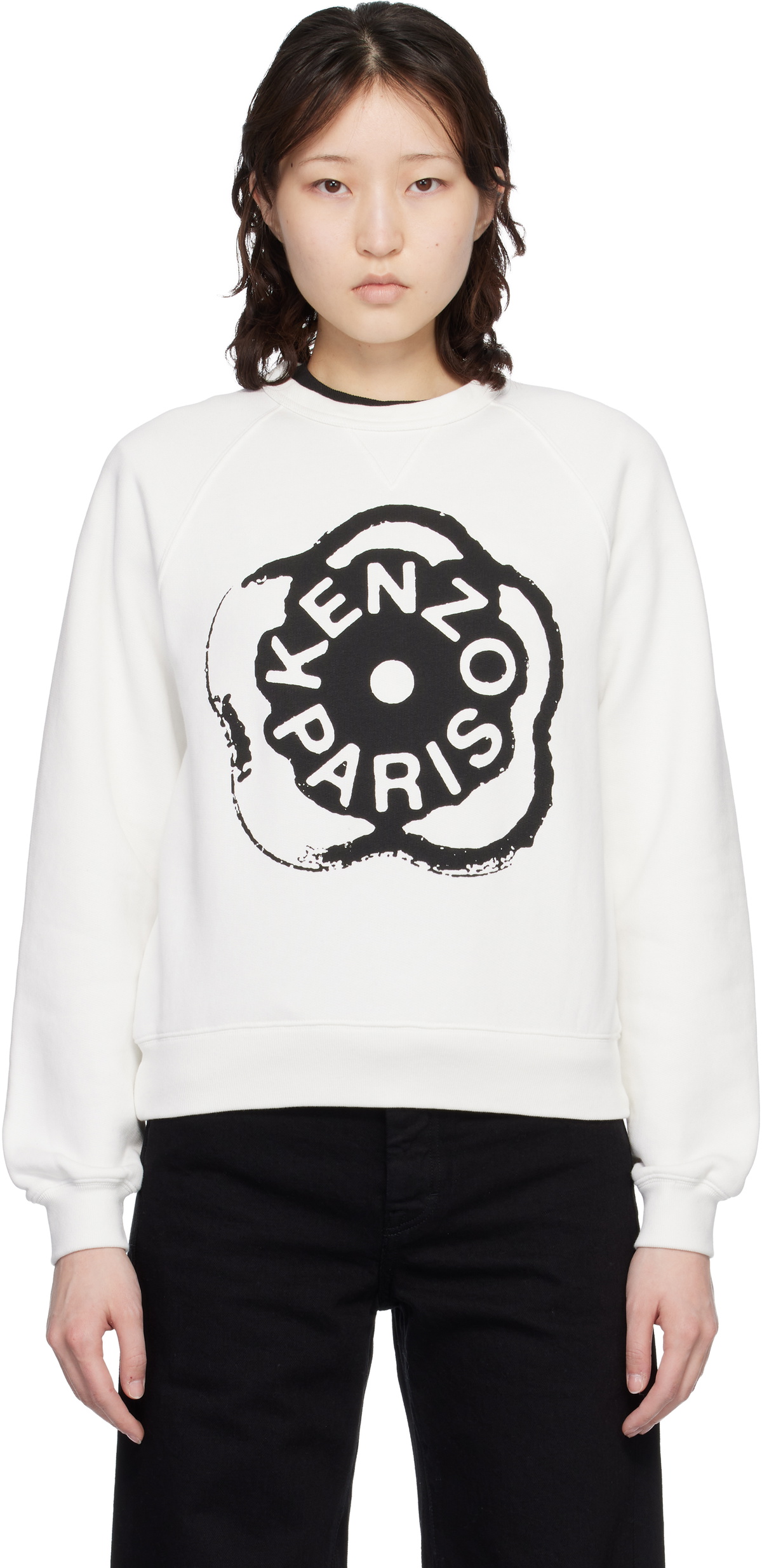 Kenzo Off-White Kenzo Paris 'Boke Flower 2.0' Sweatshirt