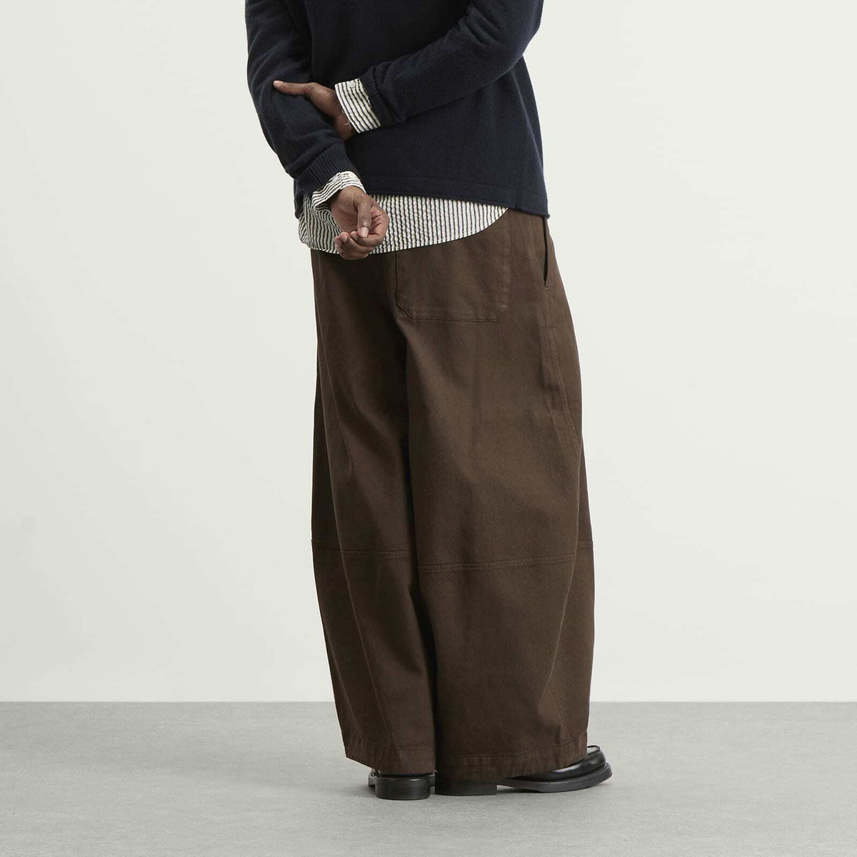 YMC Men's Deadbeat Trouser in Brown