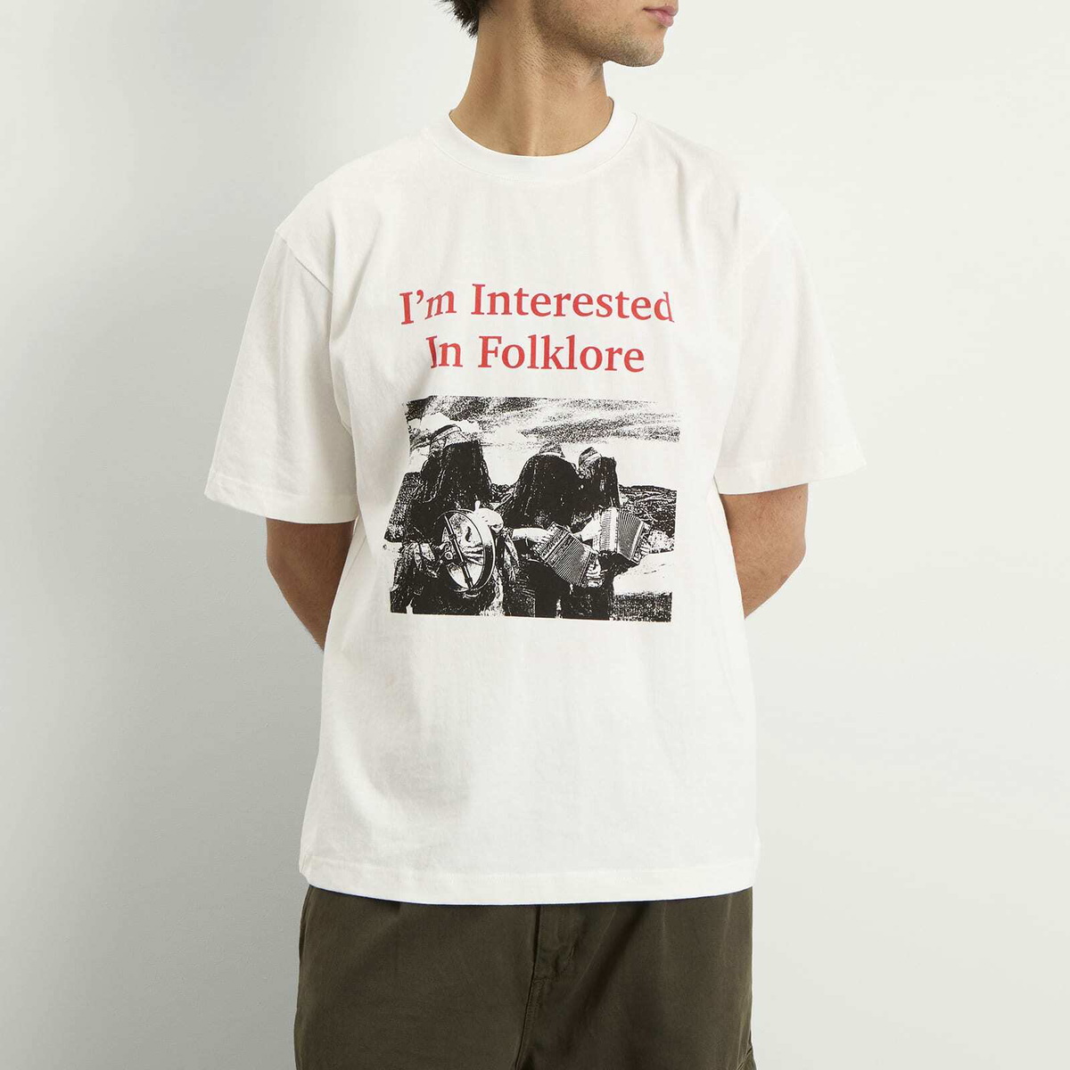 Heresy Men's I'm Interested T-Shirt in Ecru