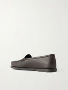 MORJAS - The Venetian Full-Grain Leather Loafers - Brown