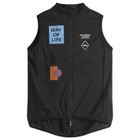 Pas Normal Studios Men's T.K.O. Mechanism Stow Away Gilet in Black