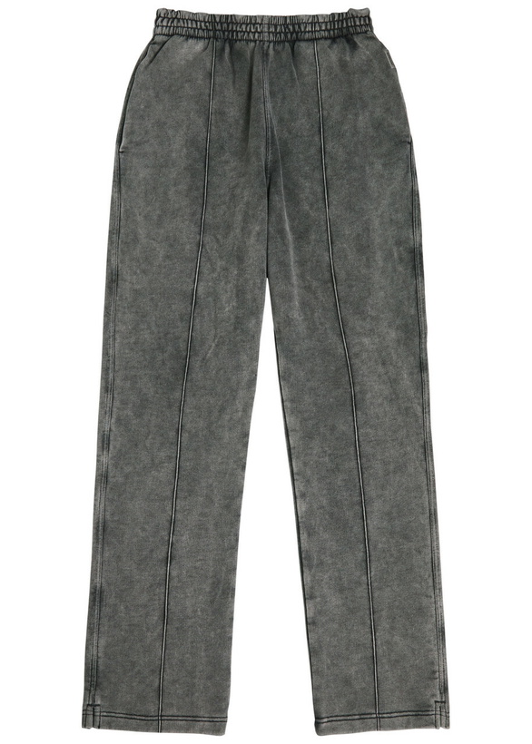 Photo: Represent Initial Embroidered Cotton Sweatpants Grey