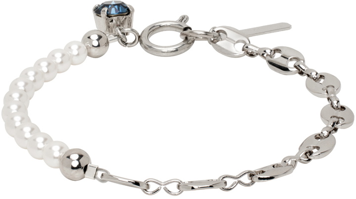 Photo: Justine Clenquet SSENSE Exclusive Silver Maddy Bracelet