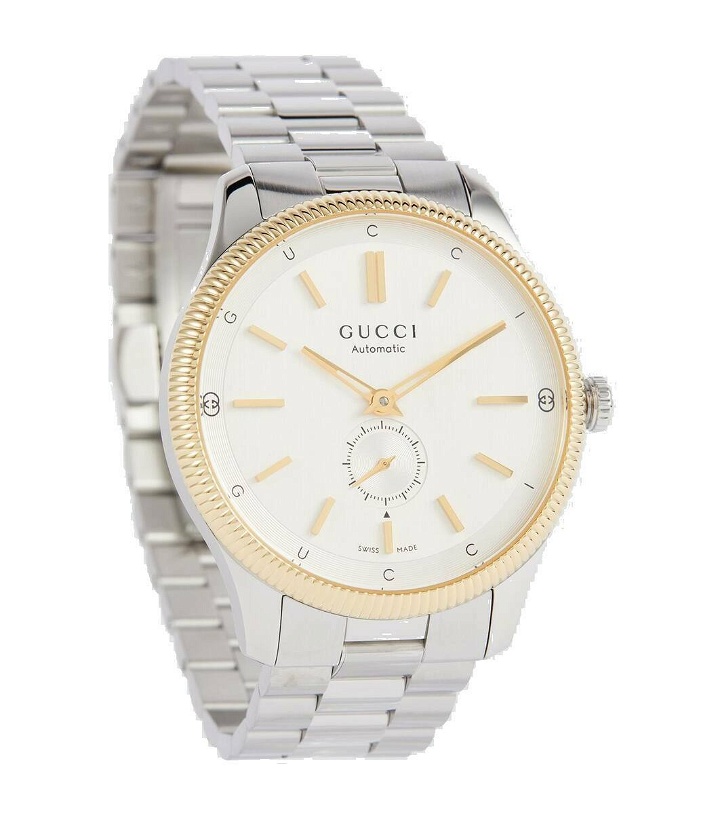 Photo: Gucci G-Timeless 40mm steel watch