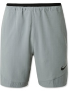 NIKE TRAINING - Pro Rep Mesh-Panelled Dri-FIT Ripstop Shorts - Gray