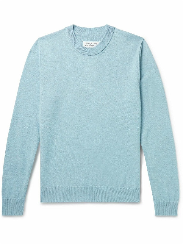 Photo: Maison Margiela - Cashmere Sweater - Blue