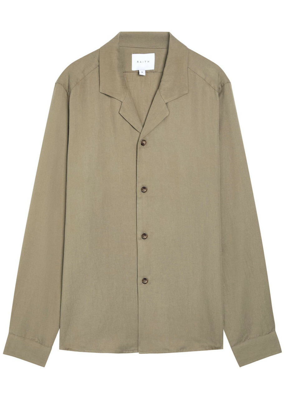 Raith Sergio Woven Shirt Khaki