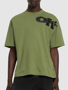 OFF-WHITE Shared Skate Logo Cotton T-shirt