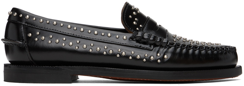 Sebago Black Dan Studs Loafers Sebago