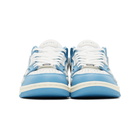 AMIRI Blue and White Skel Top Low Sneakers