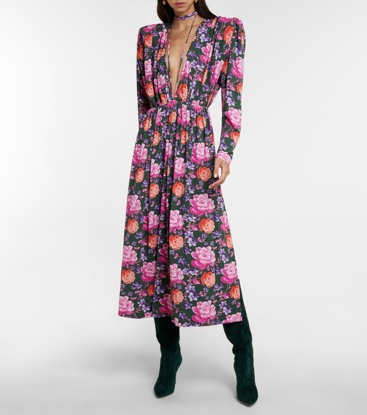 Gianvito Rossi - Hansen 85 suede knee-high boots