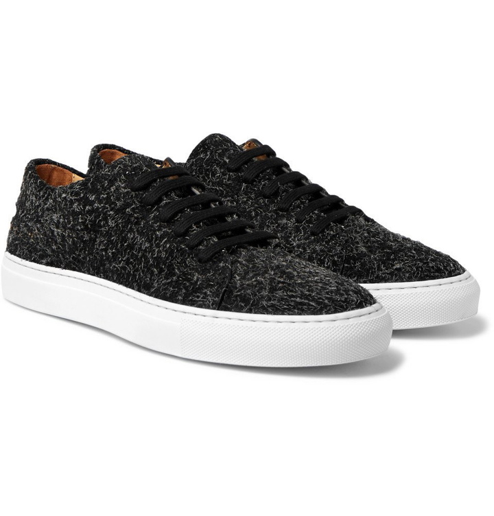 Photo: Common Projects - Court Brushed Suede Sneakers - Men - Black