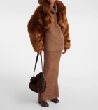 Entire Studios Vicinity cropped faux fur jacket