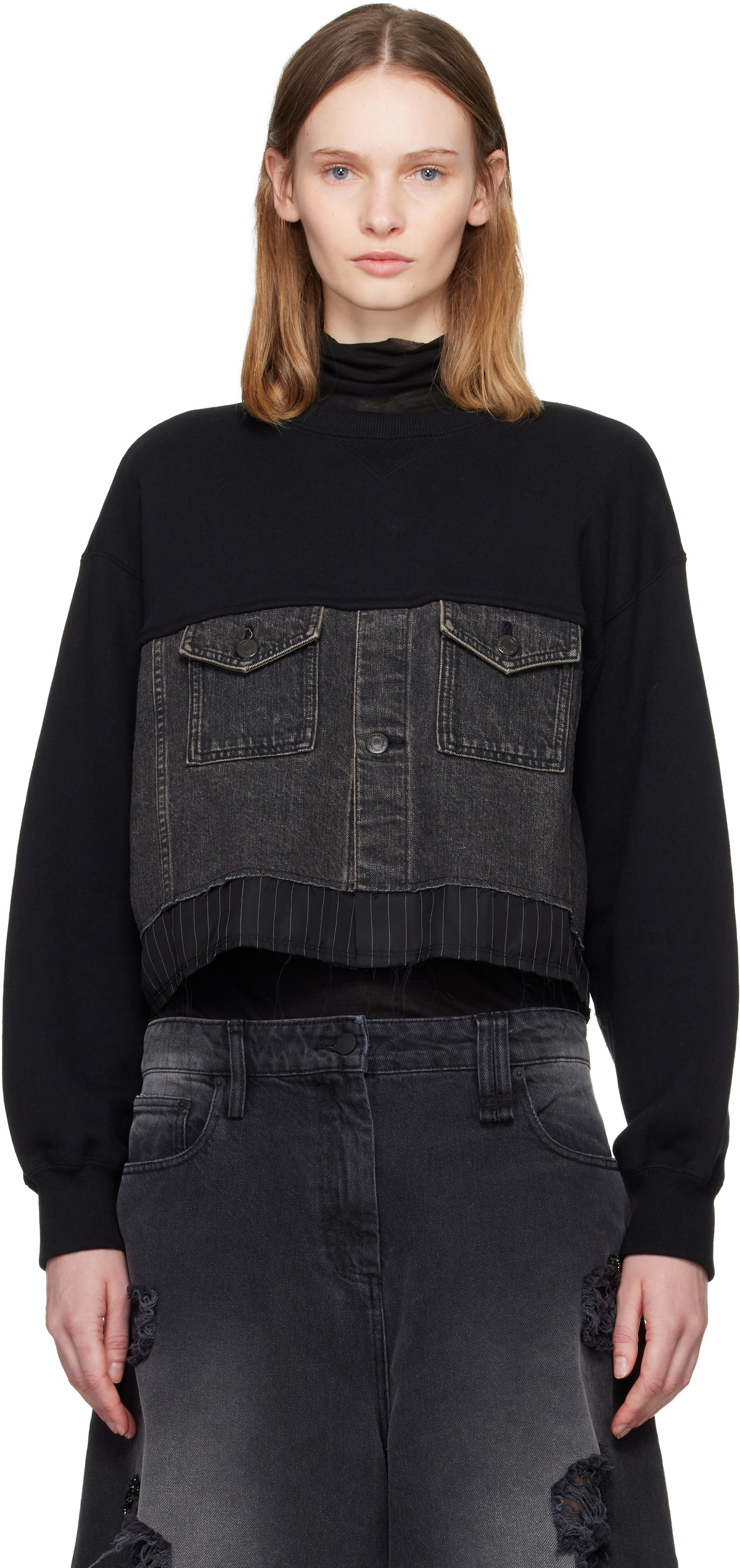 UNDERCOVER Black UP2E1811 Sweatshirt