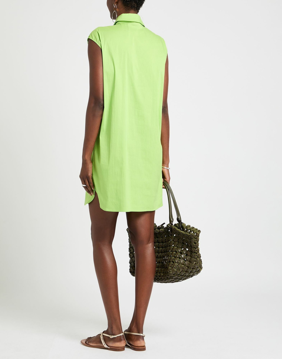 Jijil Womens Mini dress in Green