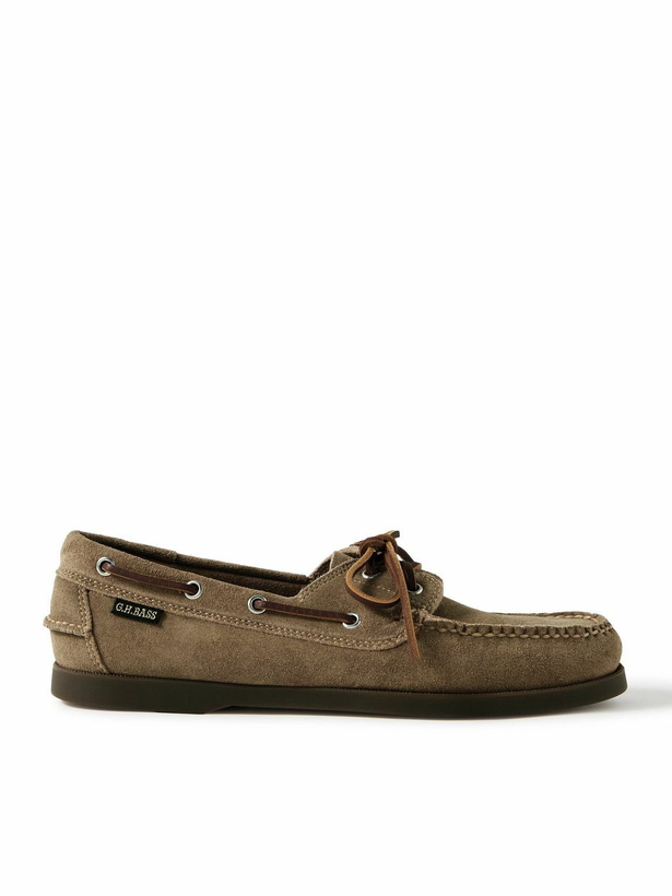 Photo: G.H. BASS - Jetty II Suede Boat Shoes - Brown